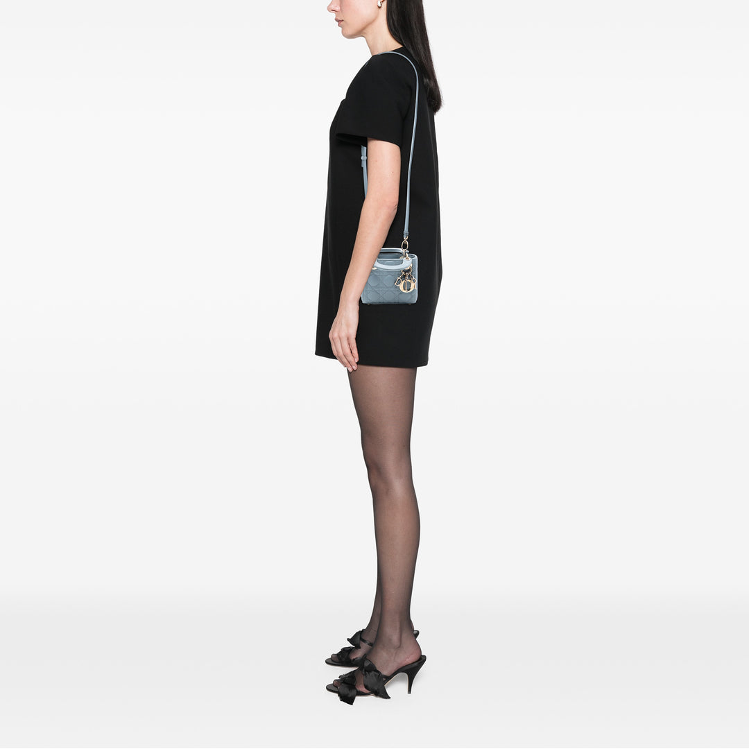 Dior Micro Cuir d’agneau Cannage Lady Dior