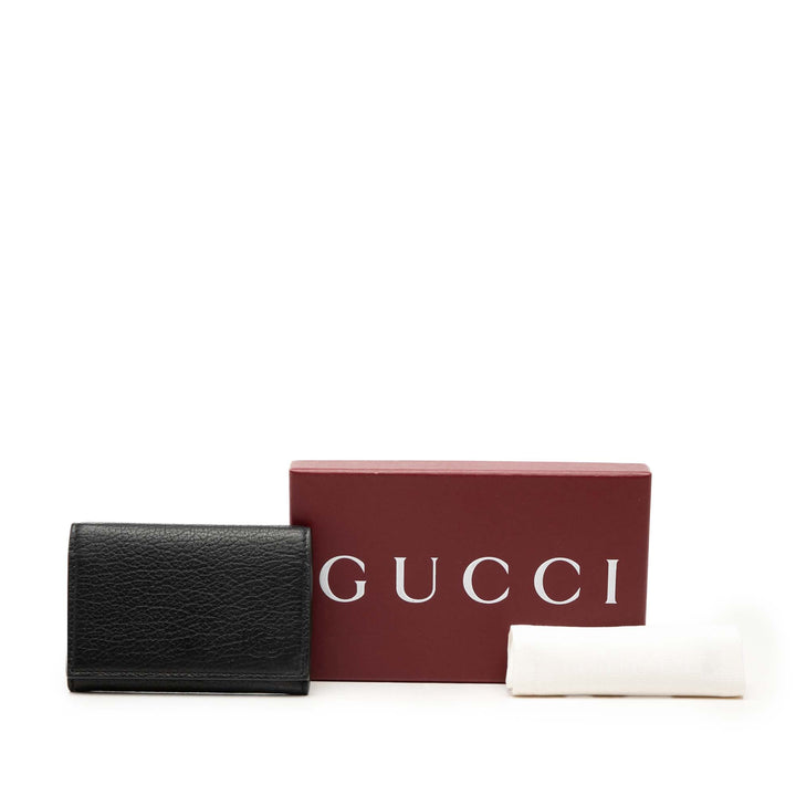 Gucci GG Marmont Cuir de veau Card Étui