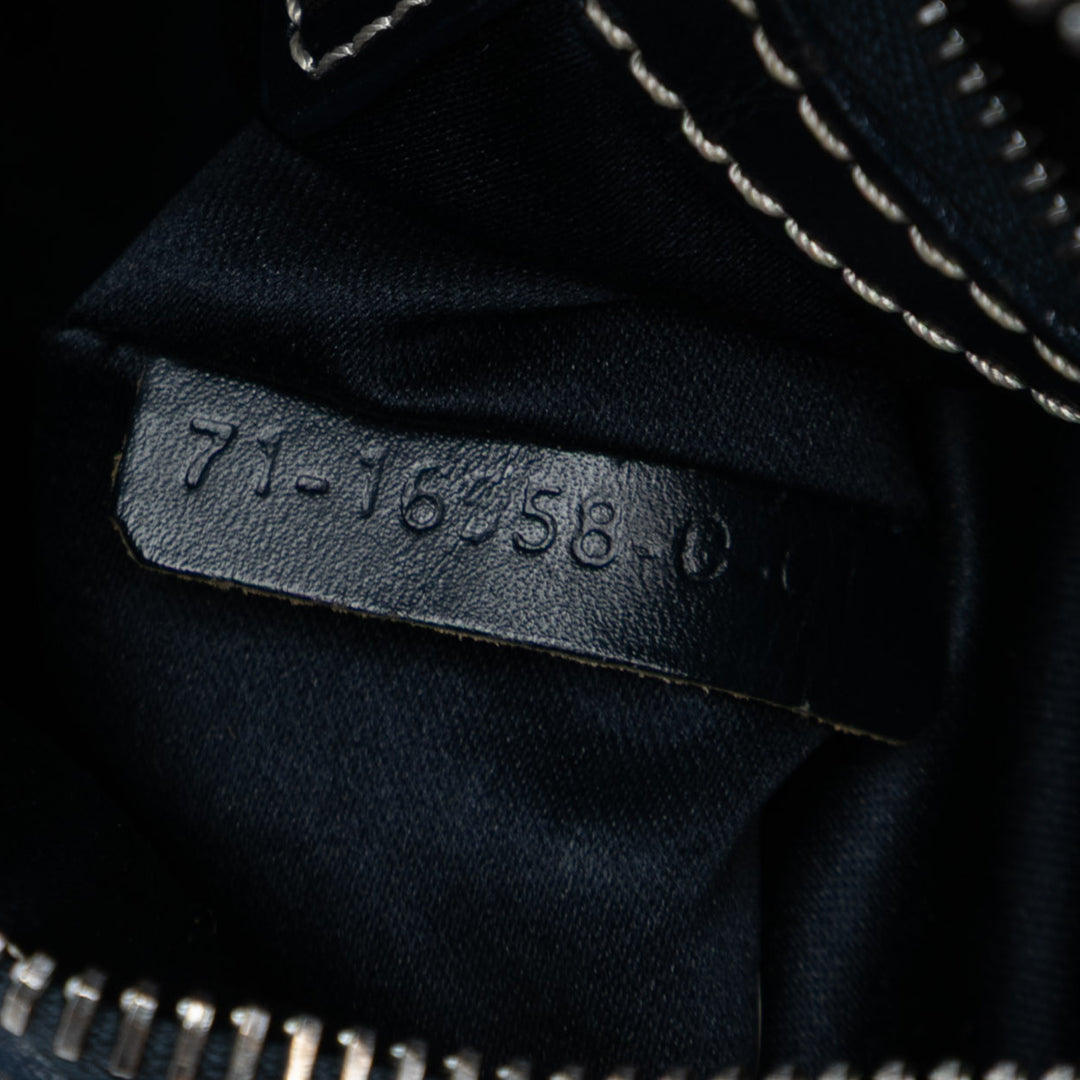 Fendi Zucchino Toile Barrel Sac à main