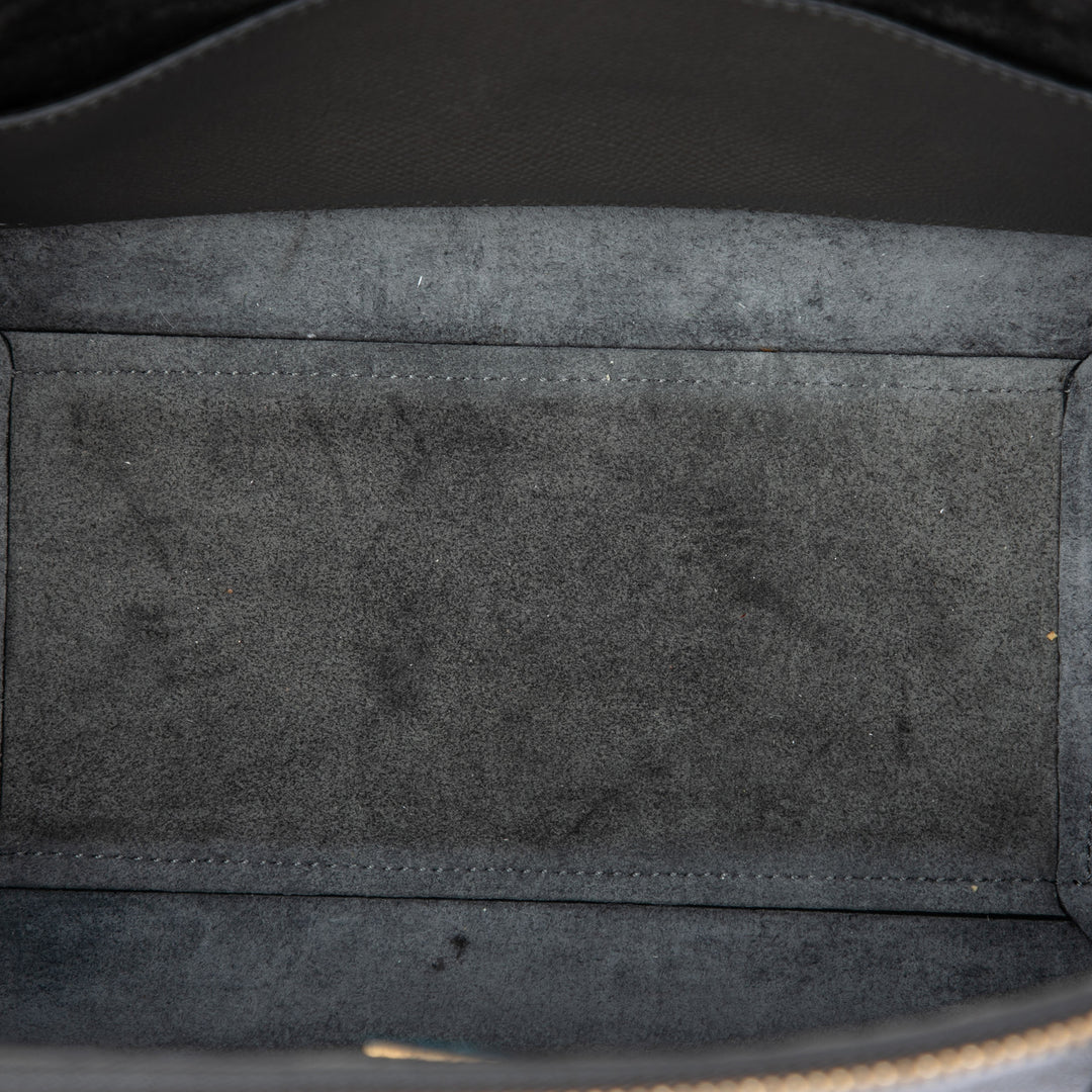 grainé Sac ceinture Micro Cuir de veau grainé Gris