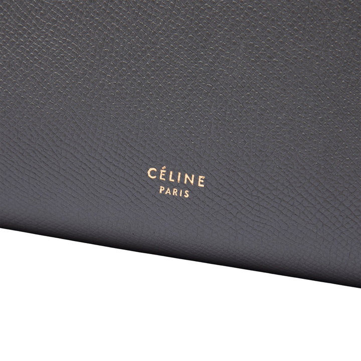 grainé Sac ceinture Micro Cuir de veau grainé Gris
