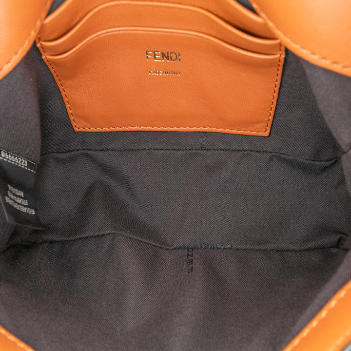 Fendi Mini Bicolor Nappa Apolo Sac à chaîneuette Sac bandoulière
