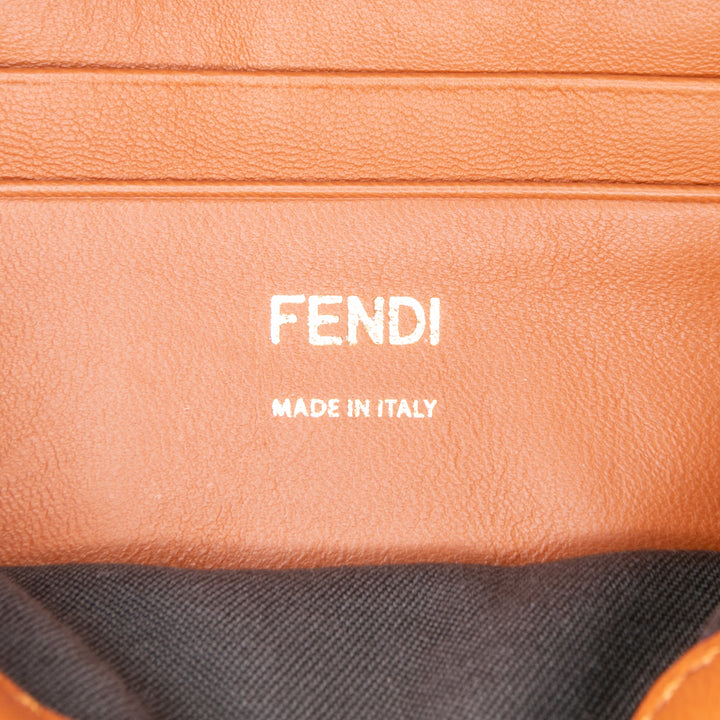 Fendi Mini Bicolor Nappa Apolo Sac à chaîneuette Sac bandoulière