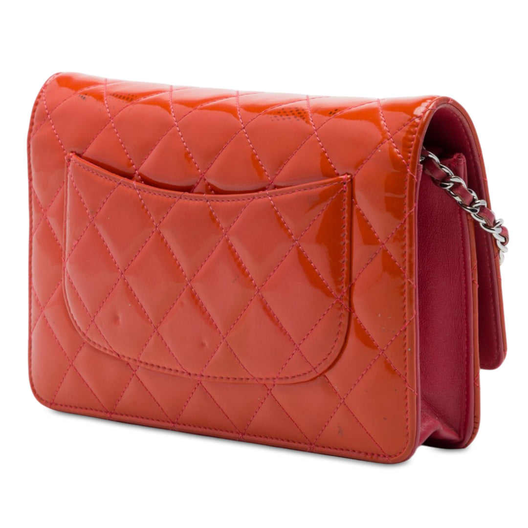 CC Matelassé Incognito Wallet on Chain Orange
