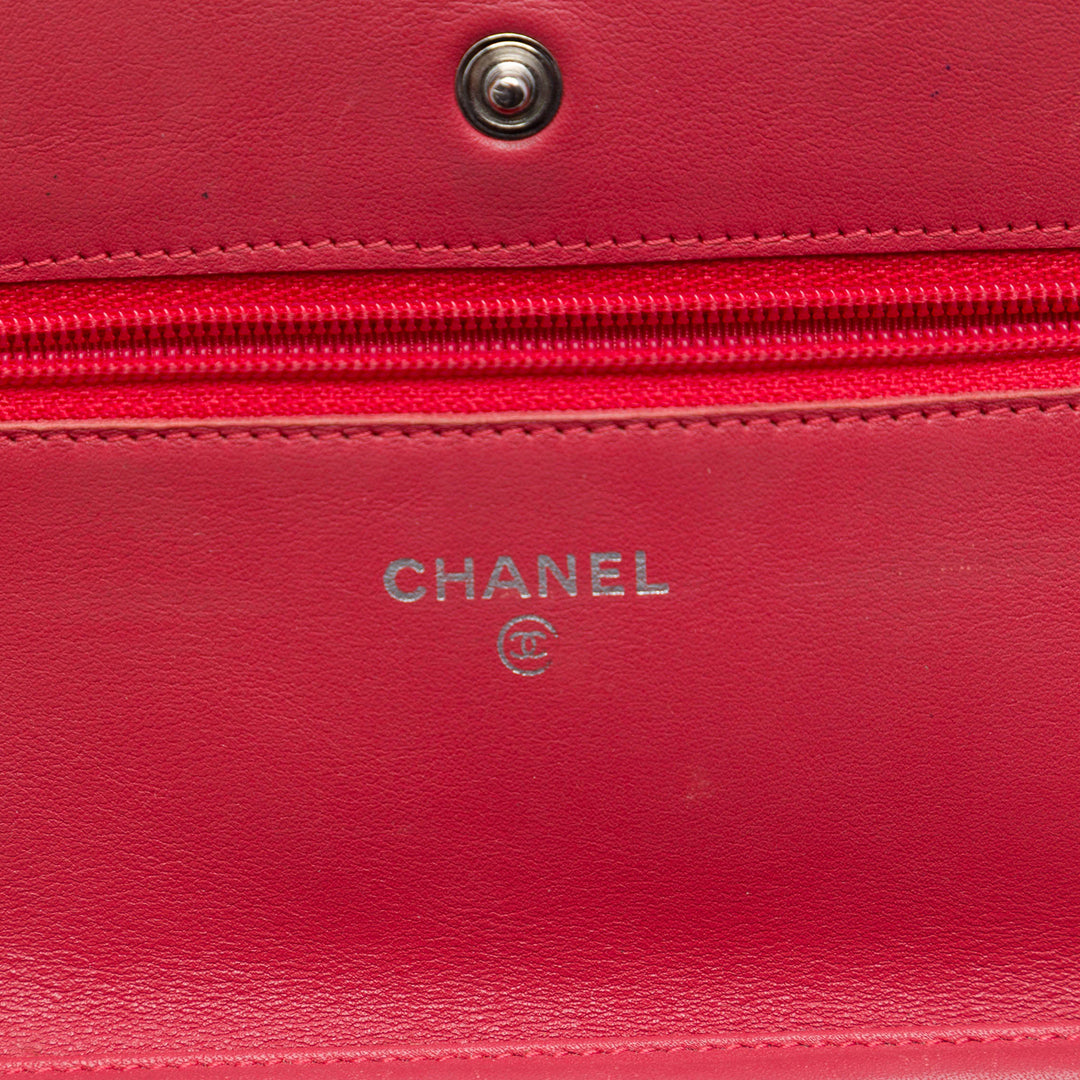 CC Matelassé Incognito Wallet on Chain Orange