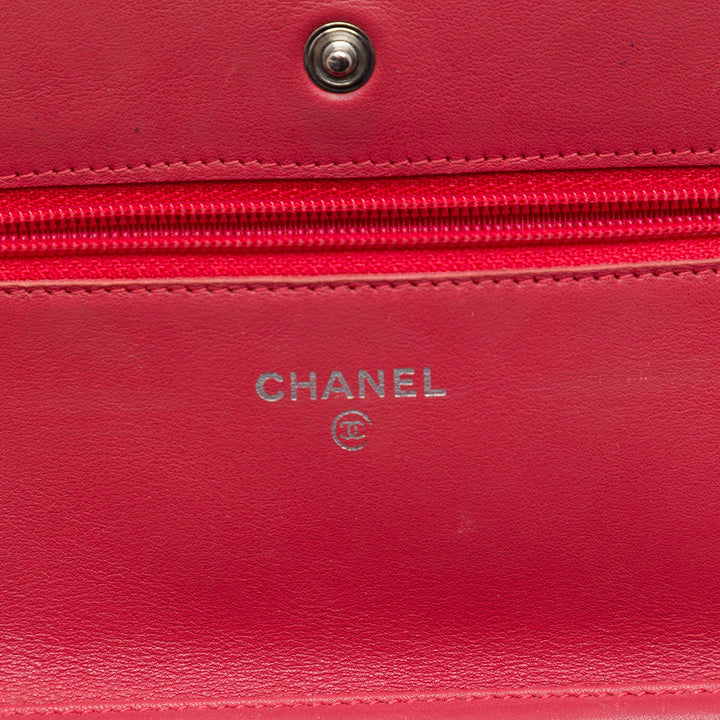 CC Matelassé Incognito Wallet on Chain Orange
