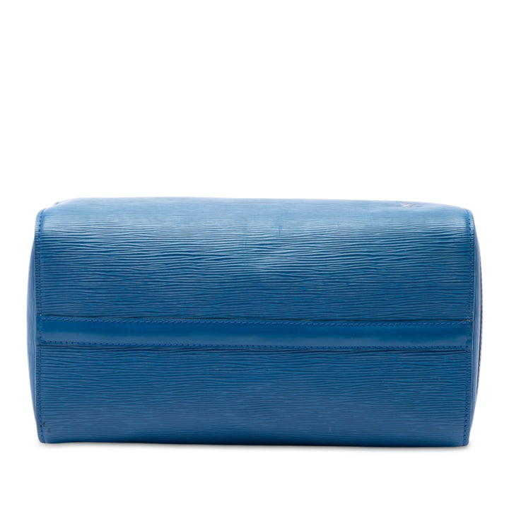Louis Vuitton Speedy 35 Épi Bleu