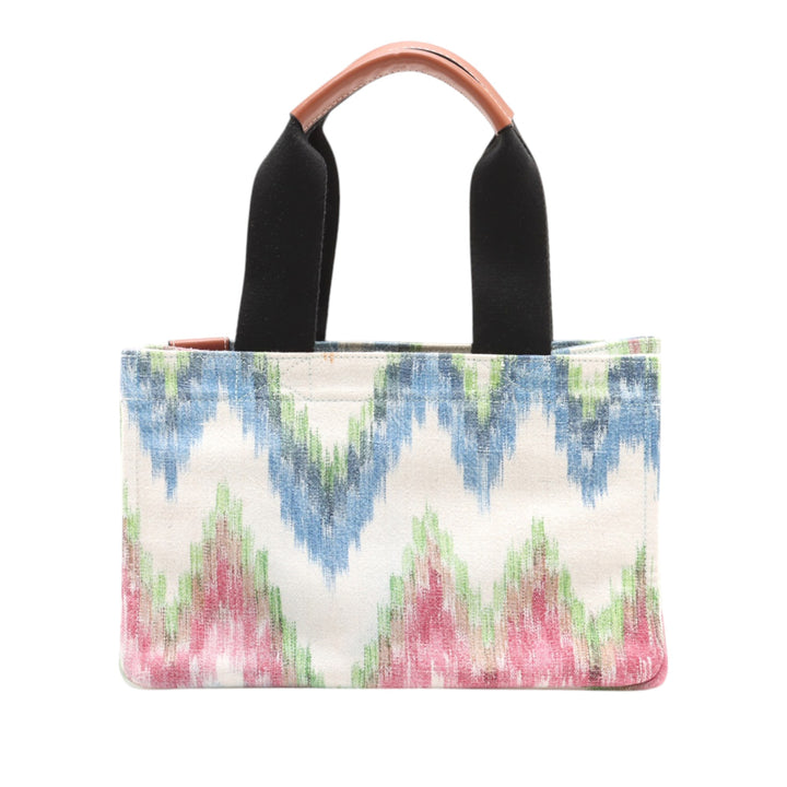 LOEWE Paula's Ibiza Toile Beach Cabas Cabas