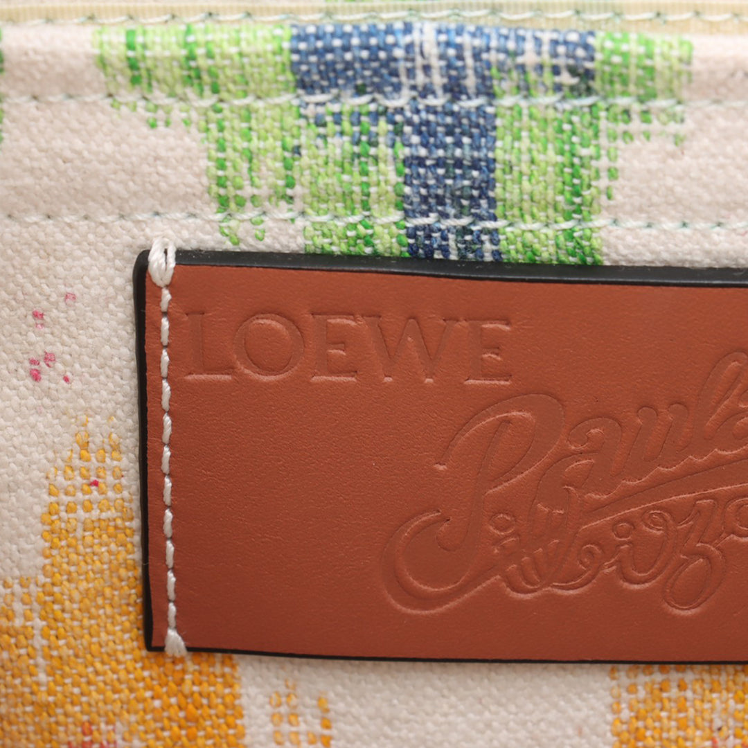 LOEWE Paula's Ibiza Toile Beach Cabas Cabas