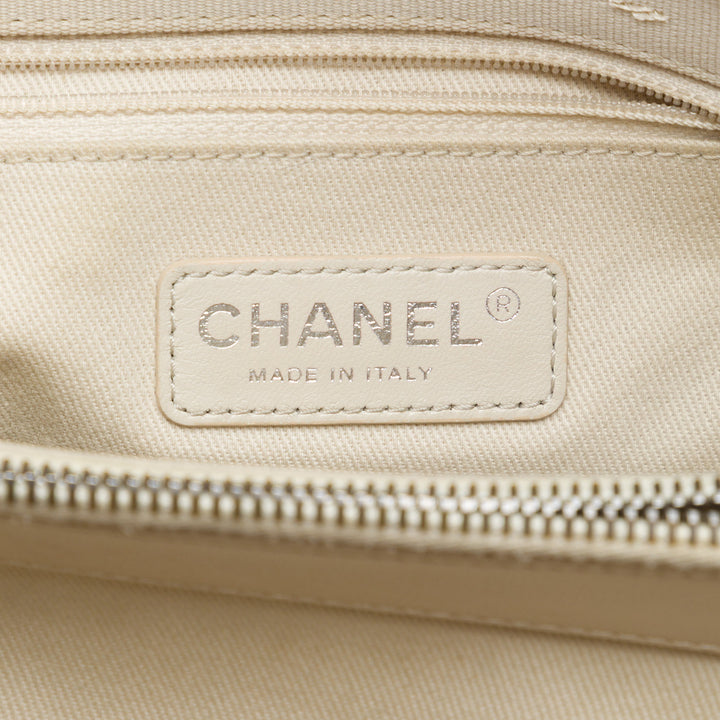 Chanel Matelassé brillant Rocks à rabat Grand Cuir de mouton