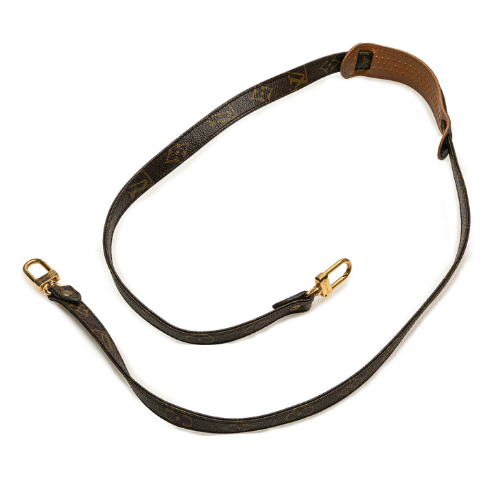 Louis Vuitton Monogram Bag Strap Marron