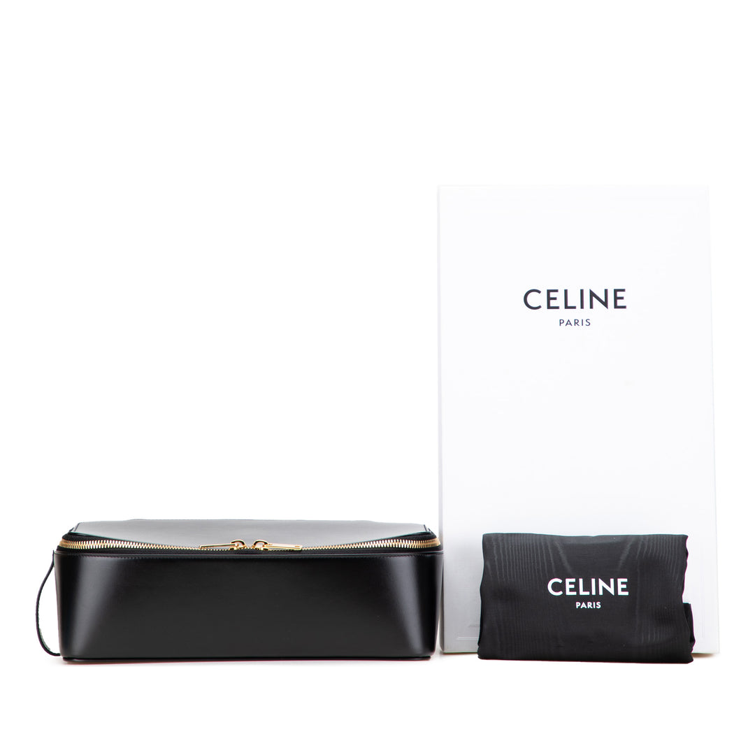 Leather Pouch Black - Gaby Paris