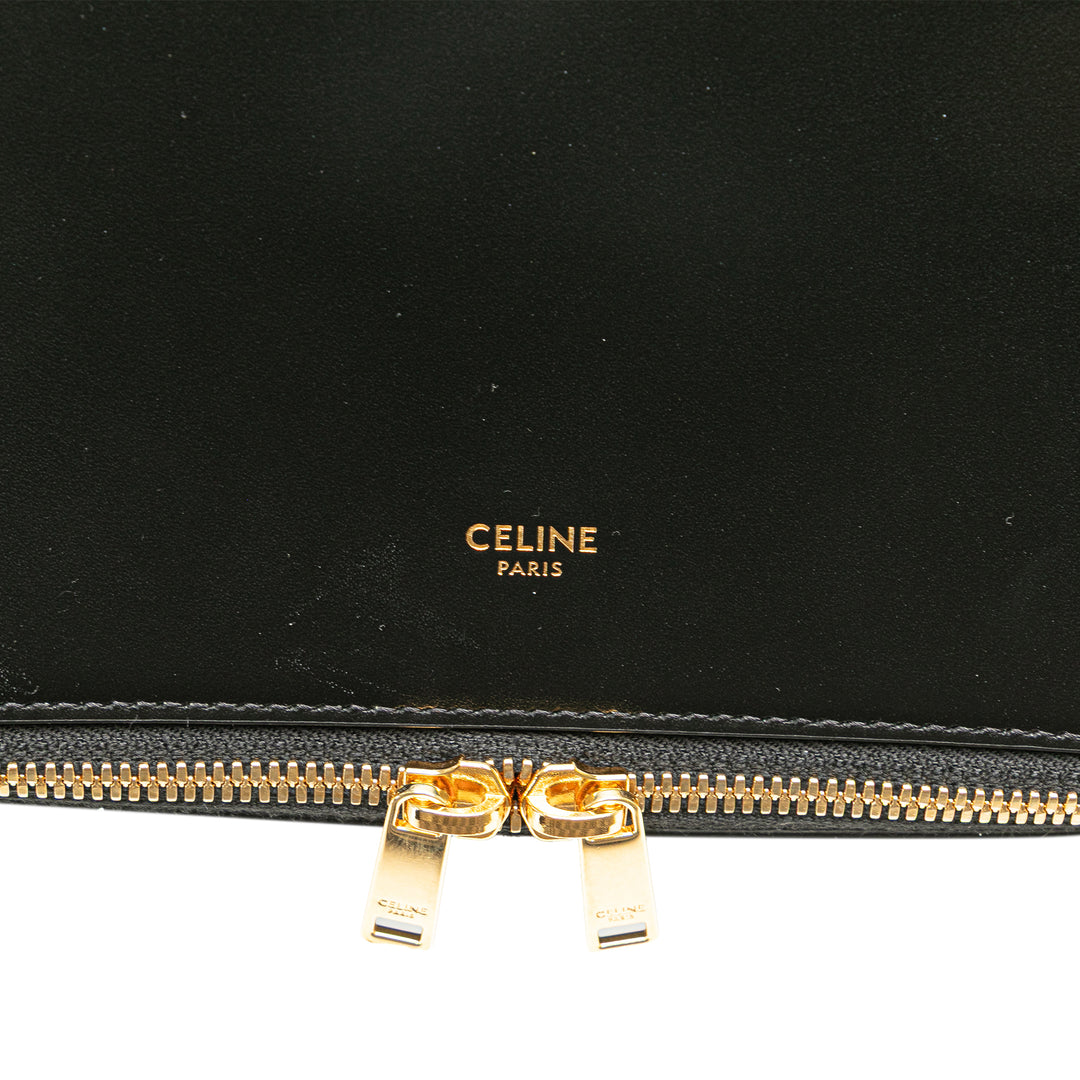 Leather Pouch Black - Gaby Paris
