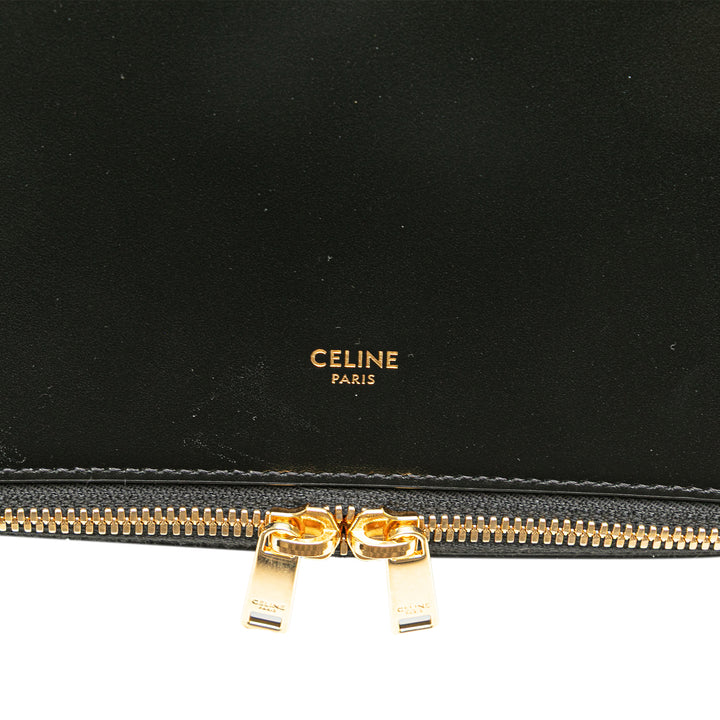 Leather Pouch Black - Gaby Paris