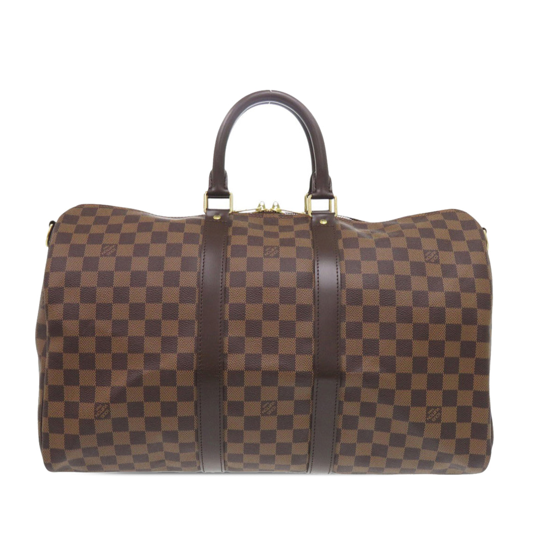 Louis Vuitton Damier Ebene Keepall Bandouliere 45