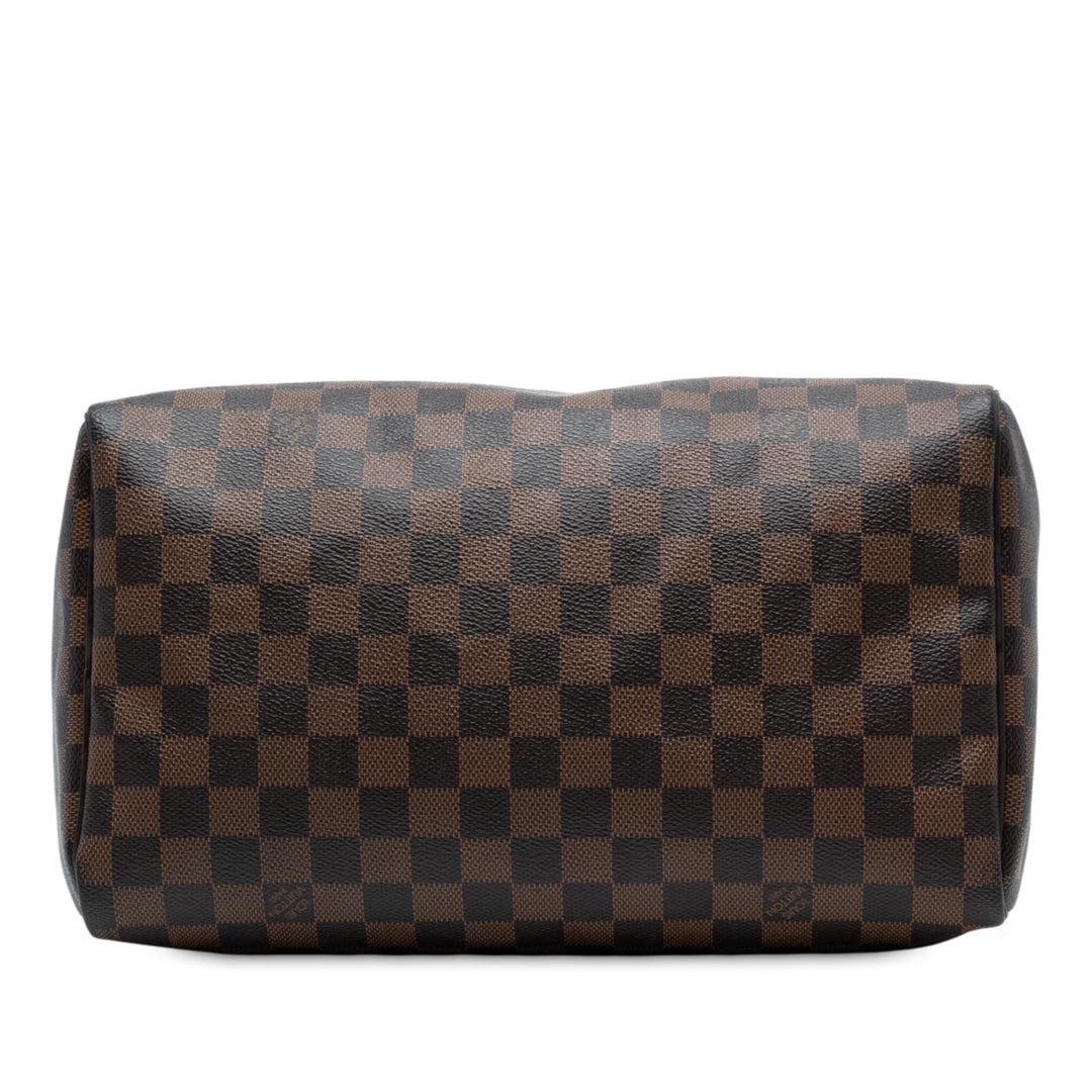 Louis Vuitton Damier Ebene Speedy 30 Marron – GABY PARIS Authentique