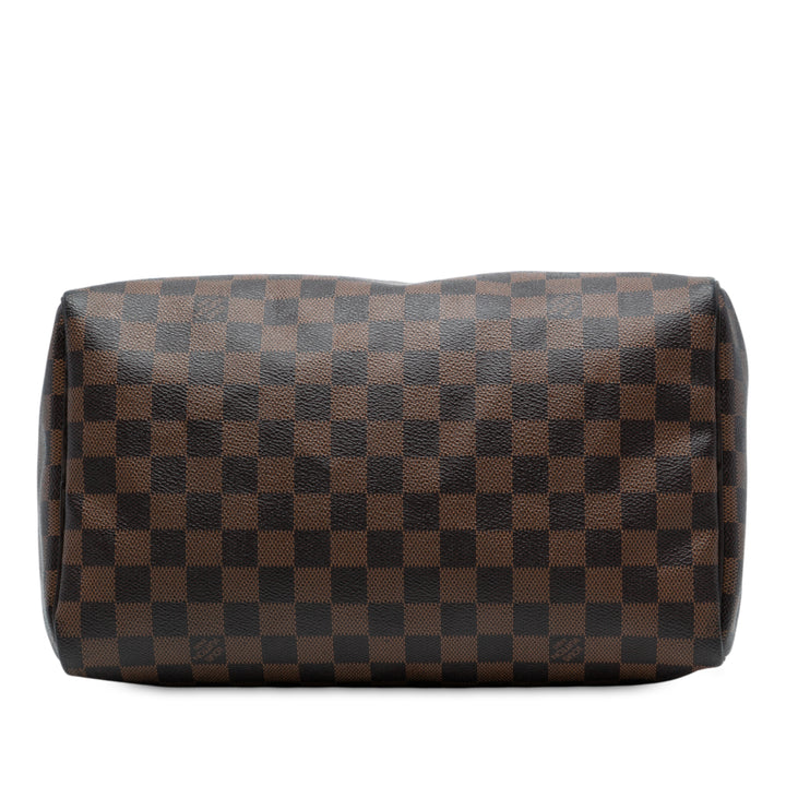 Louis Vuitton Damier Ebene Speedy 30 Marron – GABY PARIS Authentique