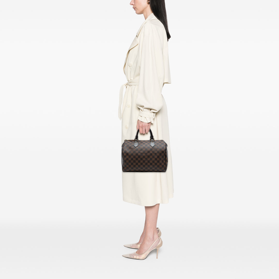 Louis Vuitton Damier Ebene Speedy 30 Marron – GABY PARIS Authentique