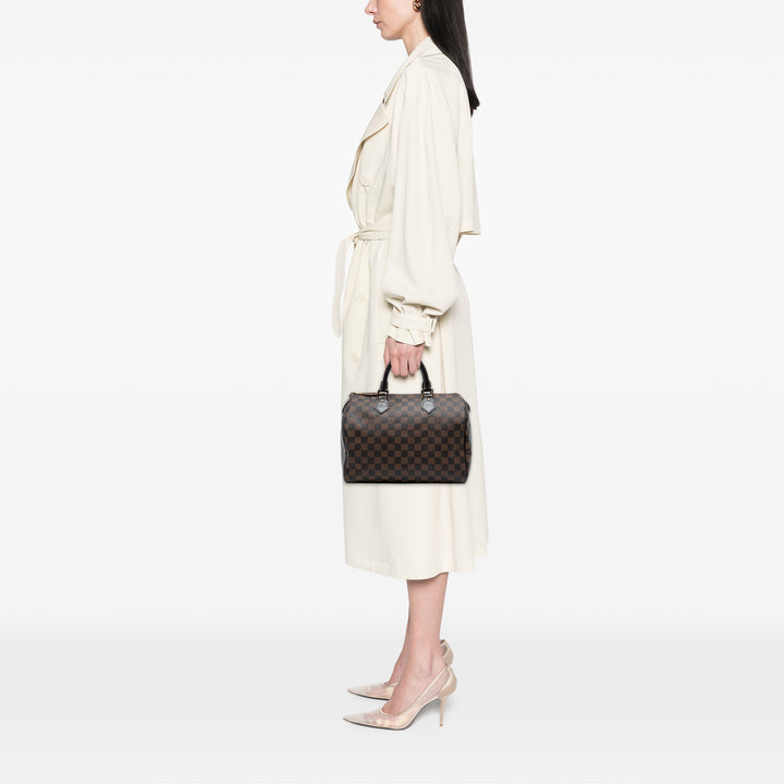 Louis Vuitton Damier Ebene Speedy 30 Marron – GABY PARIS Authentique