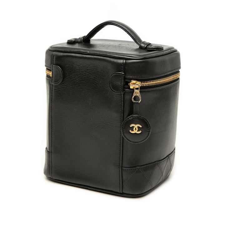 Chanel CC Cuir d’agneau Vanity