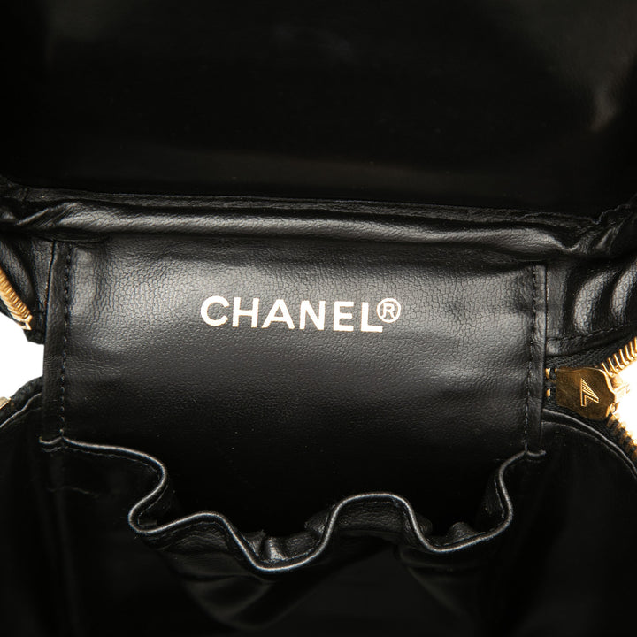 Chanel CC Cuir d’agneau Vanity