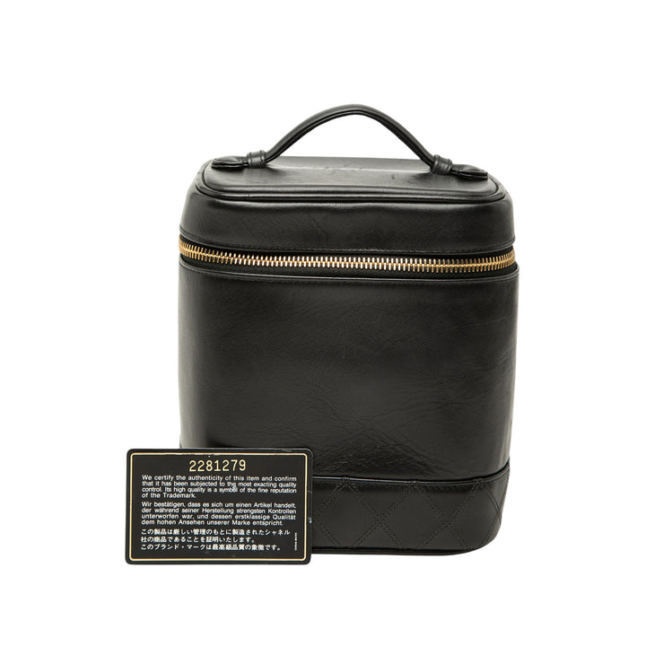 Chanel CC Cuir d’agneau Vanity
