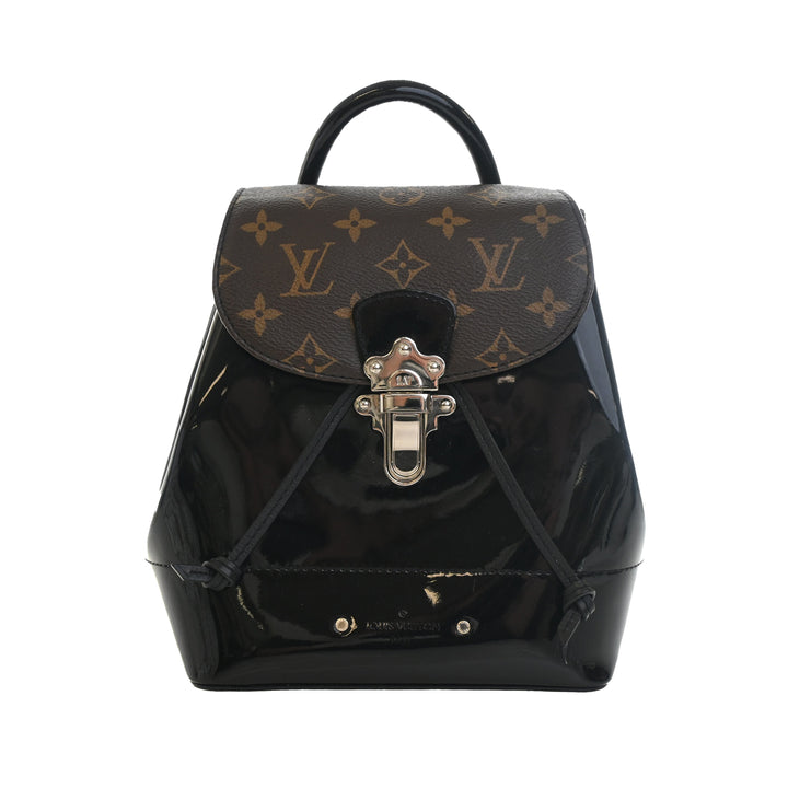 Louis Vuitton Hot Springs Cuir verni Monogram Noir