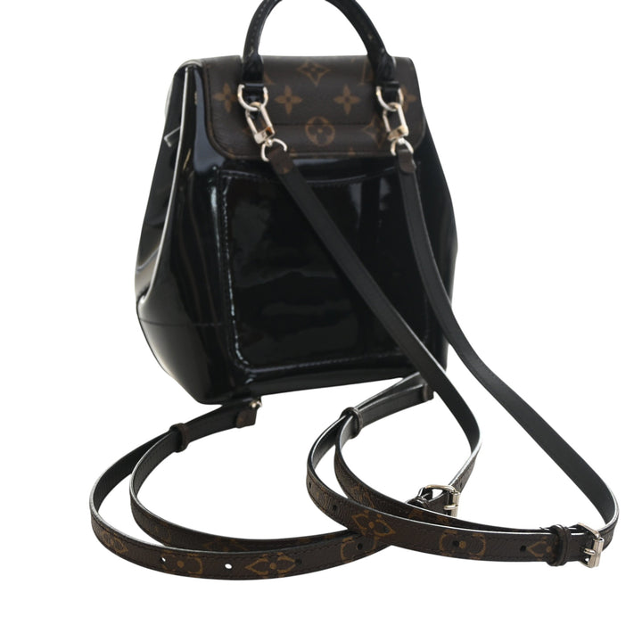 Louis Vuitton Hot Springs Cuir verni Monogram Noir