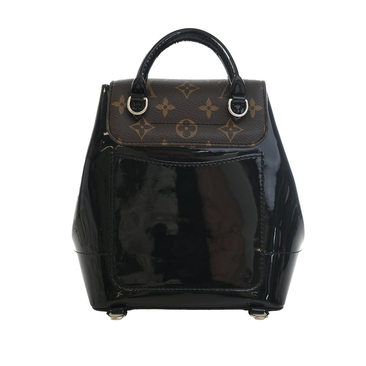 Louis Vuitton Hot Springs Cuir verni Monogram Noir
