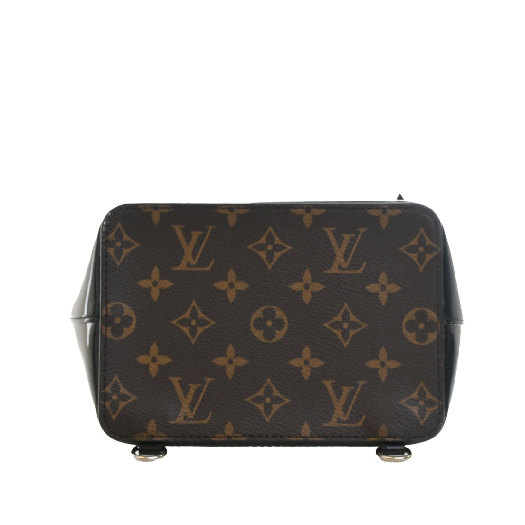 Louis Vuitton Hot Springs Cuir verni Monogram Noir