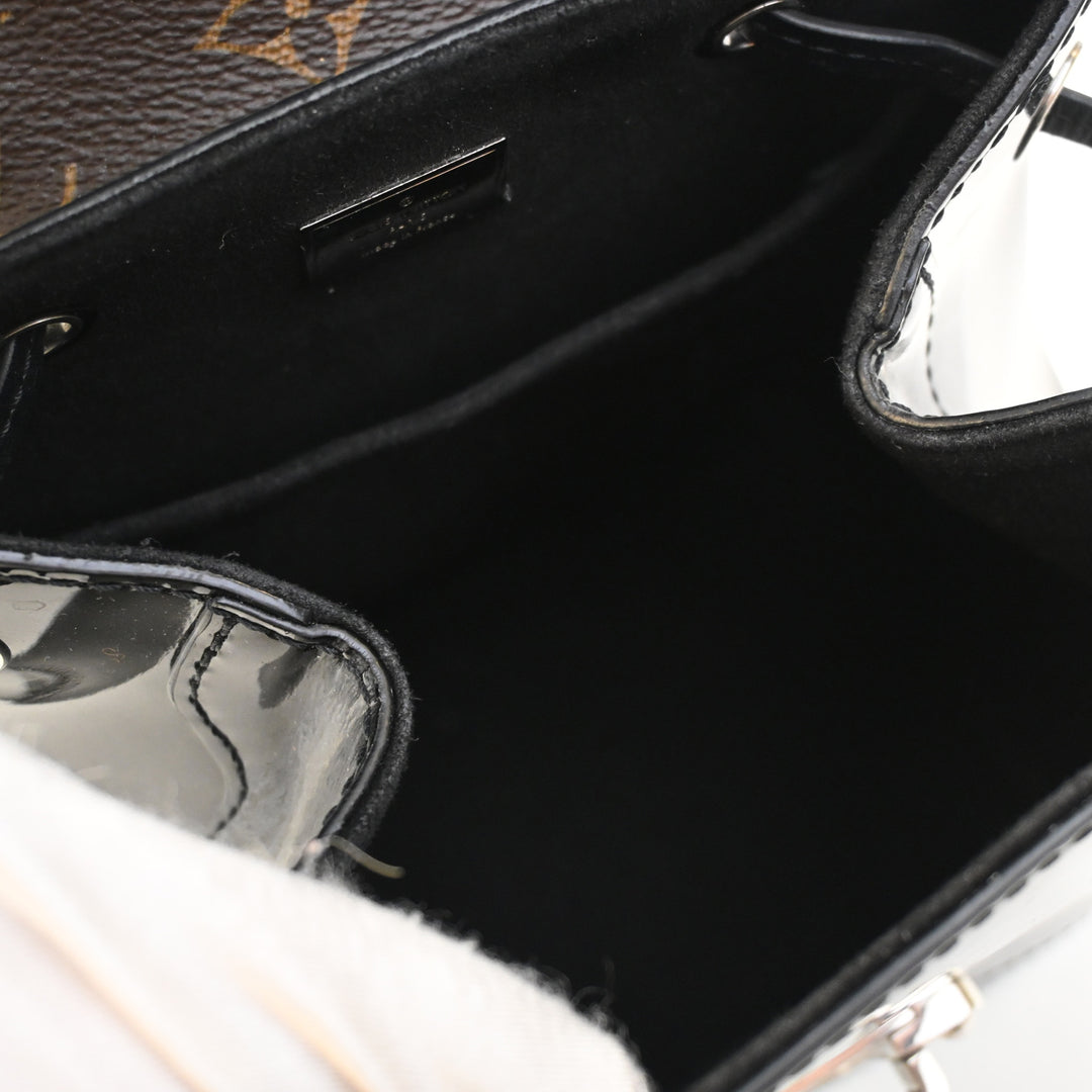 Louis Vuitton Hot Springs Cuir verni Monogram Noir