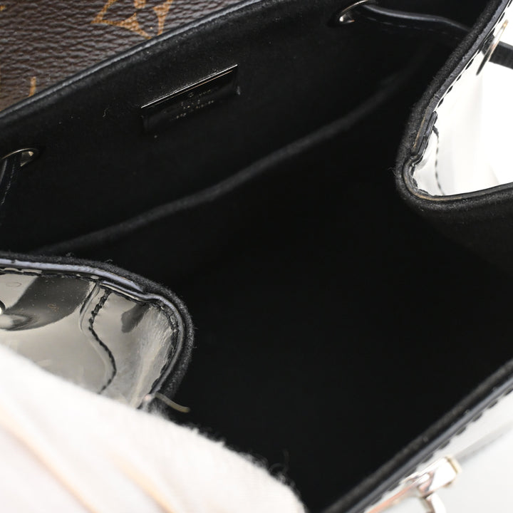 Louis Vuitton Hot Springs Cuir verni Monogram Noir