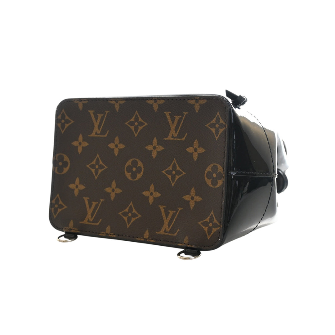 Louis Vuitton Hot Springs Cuir verni Monogram Noir