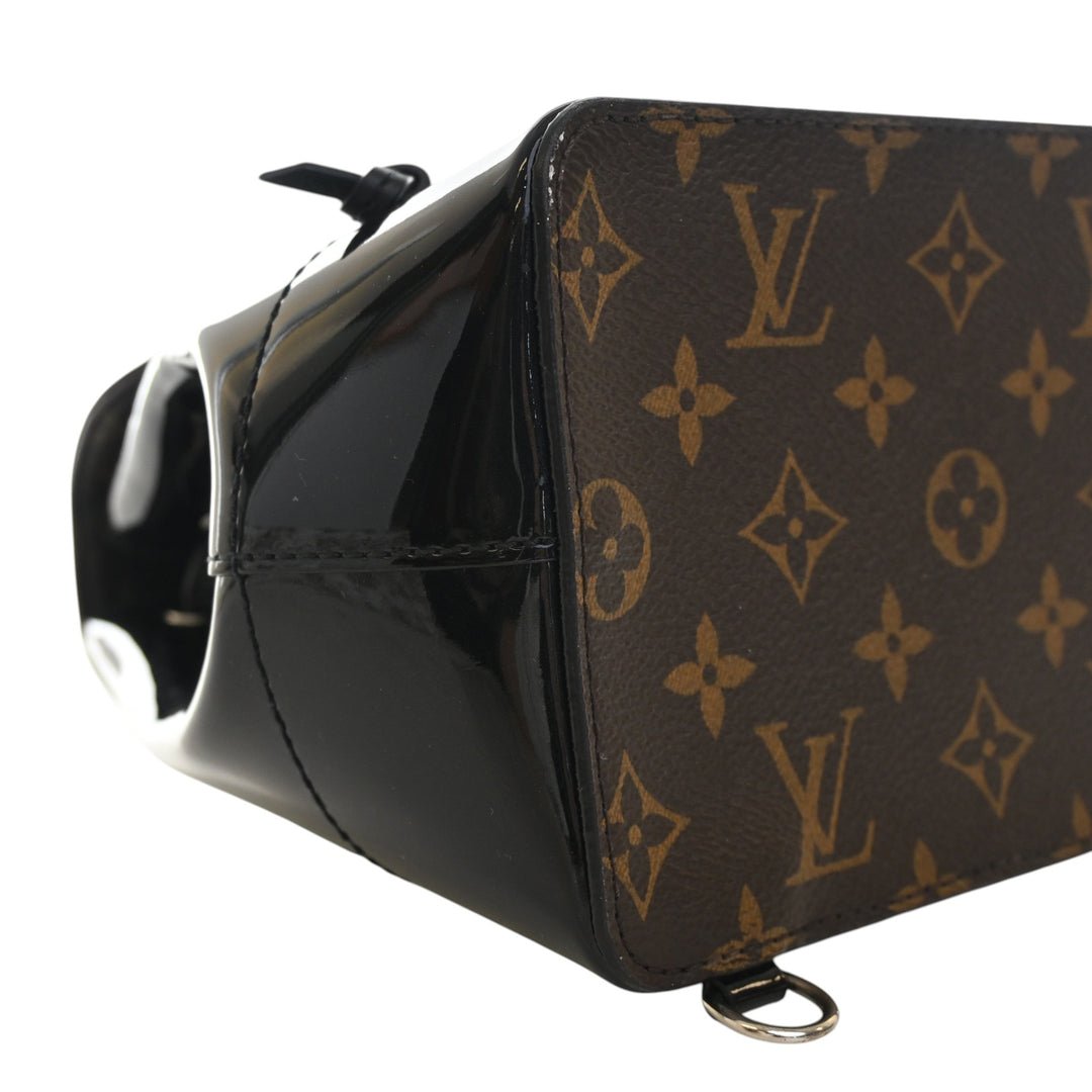 Louis Vuitton Hot Springs Cuir verni Monogram Noir