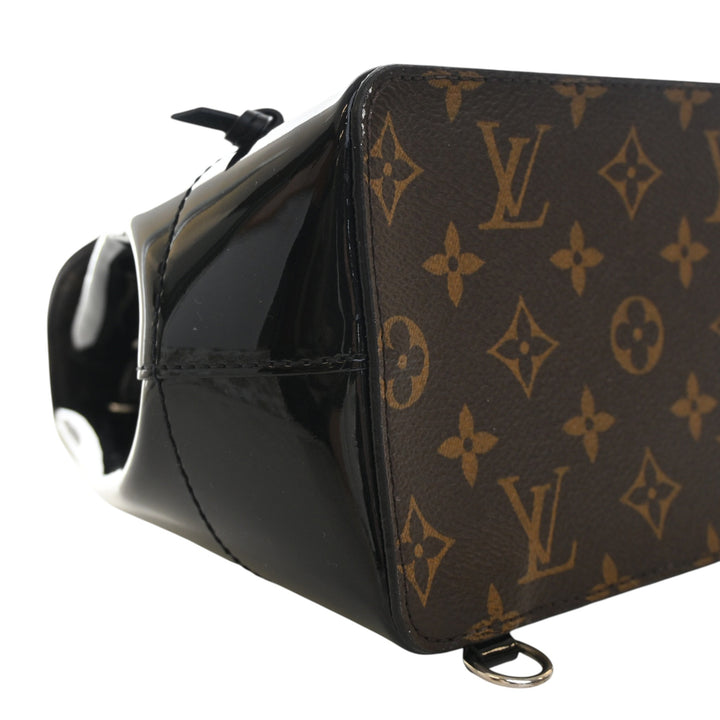 Louis Vuitton Hot Springs Cuir verni Monogram Noir
