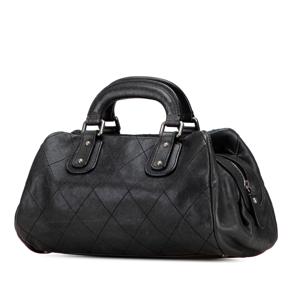 Caviar CC Outdoor Ligne Handbag Black - Gaby Paris