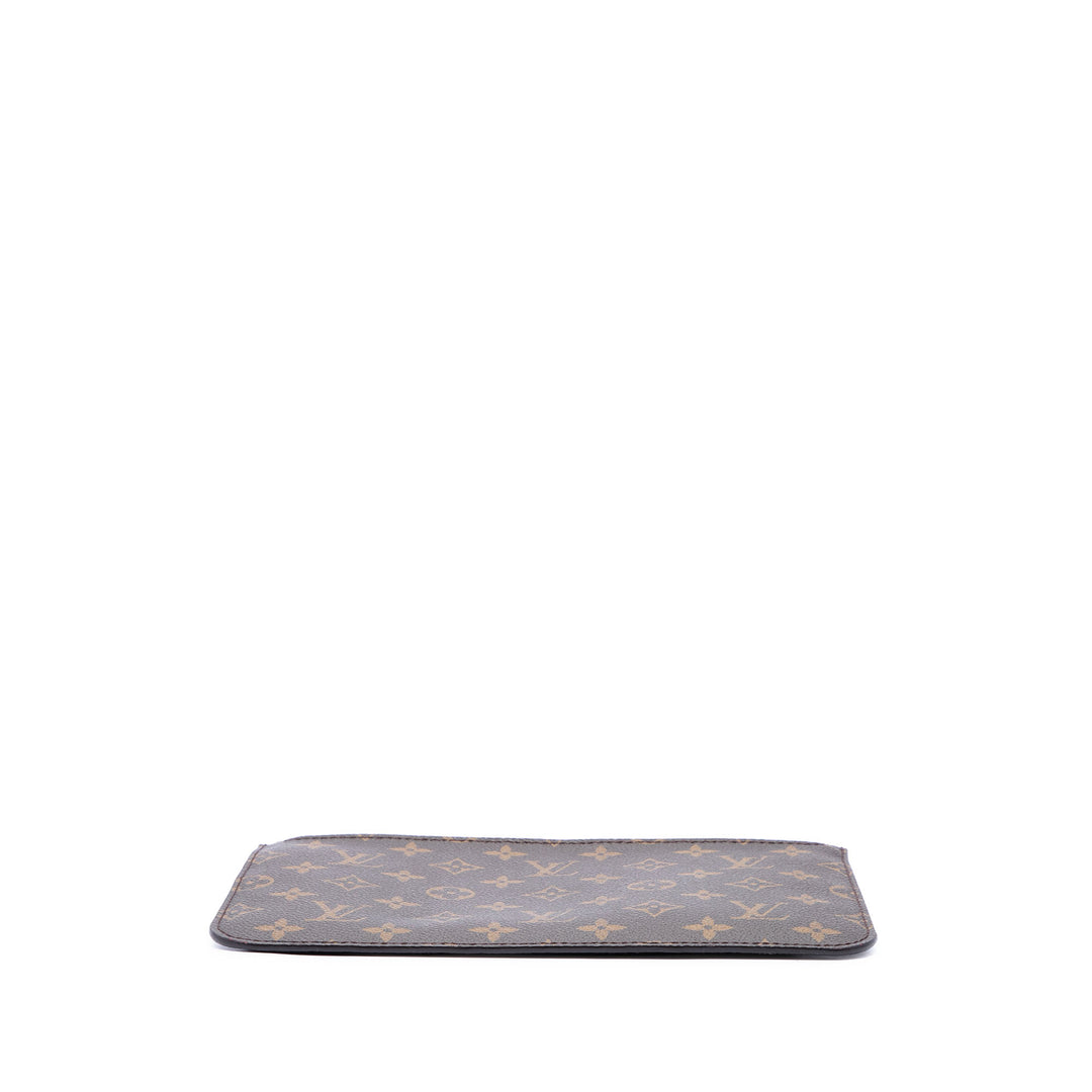 Louis Vuitton Neverfull Pochette MM Monogram Marron