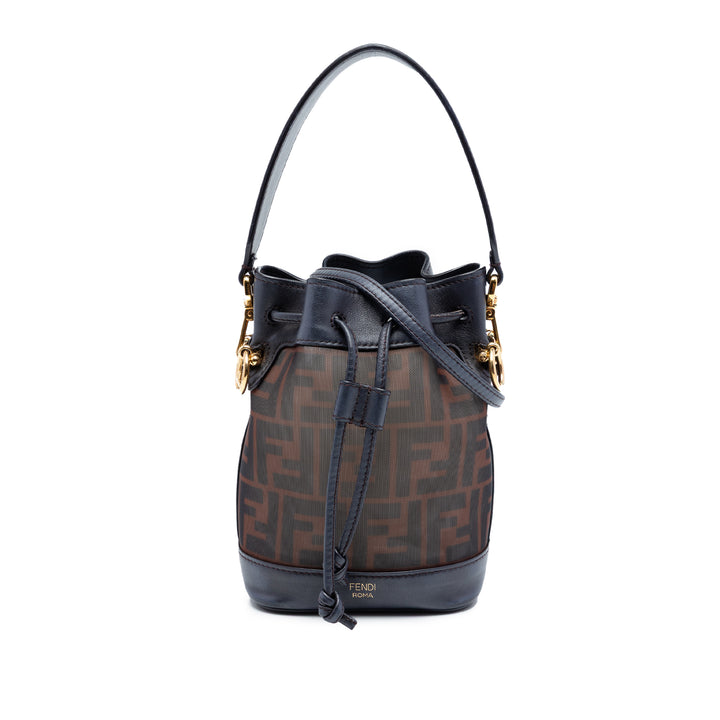 Fendi Mini Zucca Mesh Mon Tresor Bucket Sac