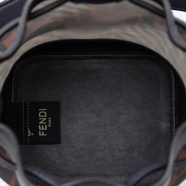 Fendi Mini Zucca Mesh Mon Tresor Bucket Sac
