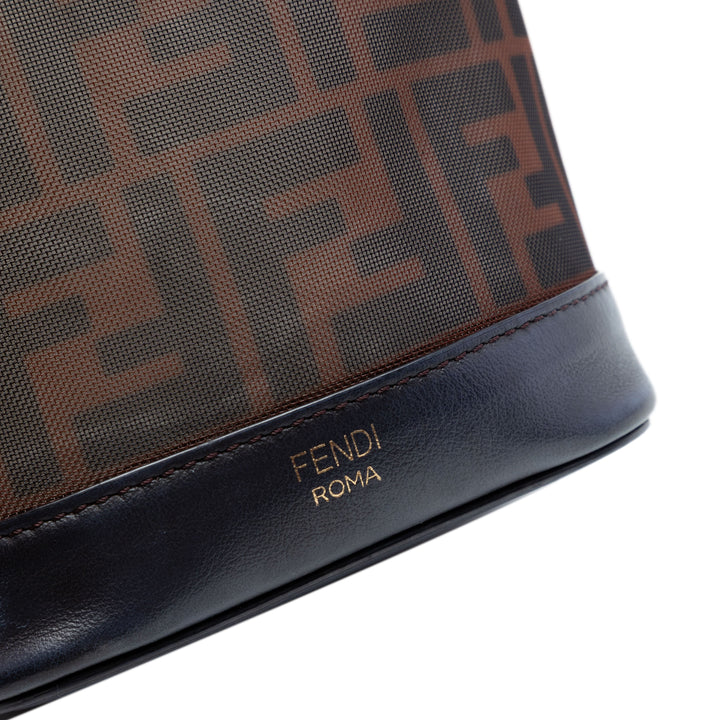 Fendi Mini Zucca Mesh Mon Tresor Bucket Sac