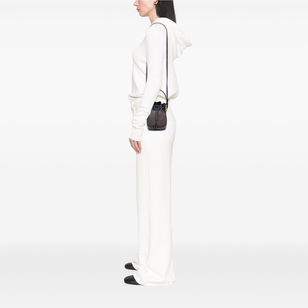 Fendi Mini Zucca Mesh Mon Tresor Bucket Sac