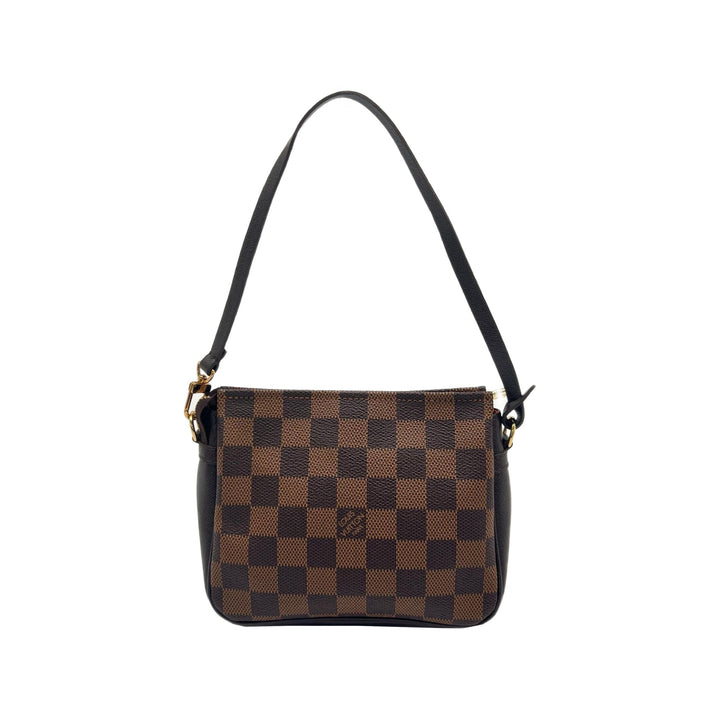 Louis Vuitton Trousse Pochette Damier Ébène Marron – vue 13 – GABY PARIS