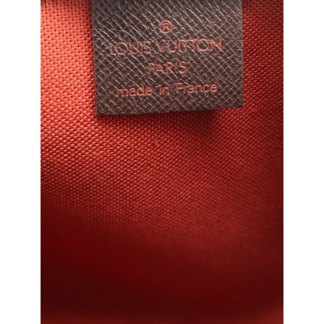 Louis Vuitton Trousse Pochette Damier Ébène Marron – vue 5 – GABY PARIS