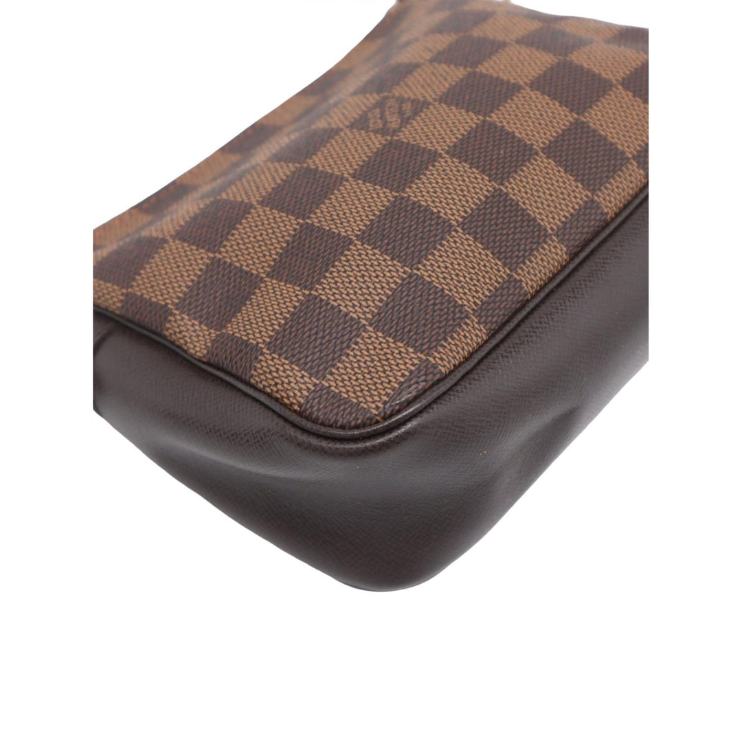 Louis Vuitton Trousse Pochette Damier Ébène Marron – vue 9 – GABY PARIS