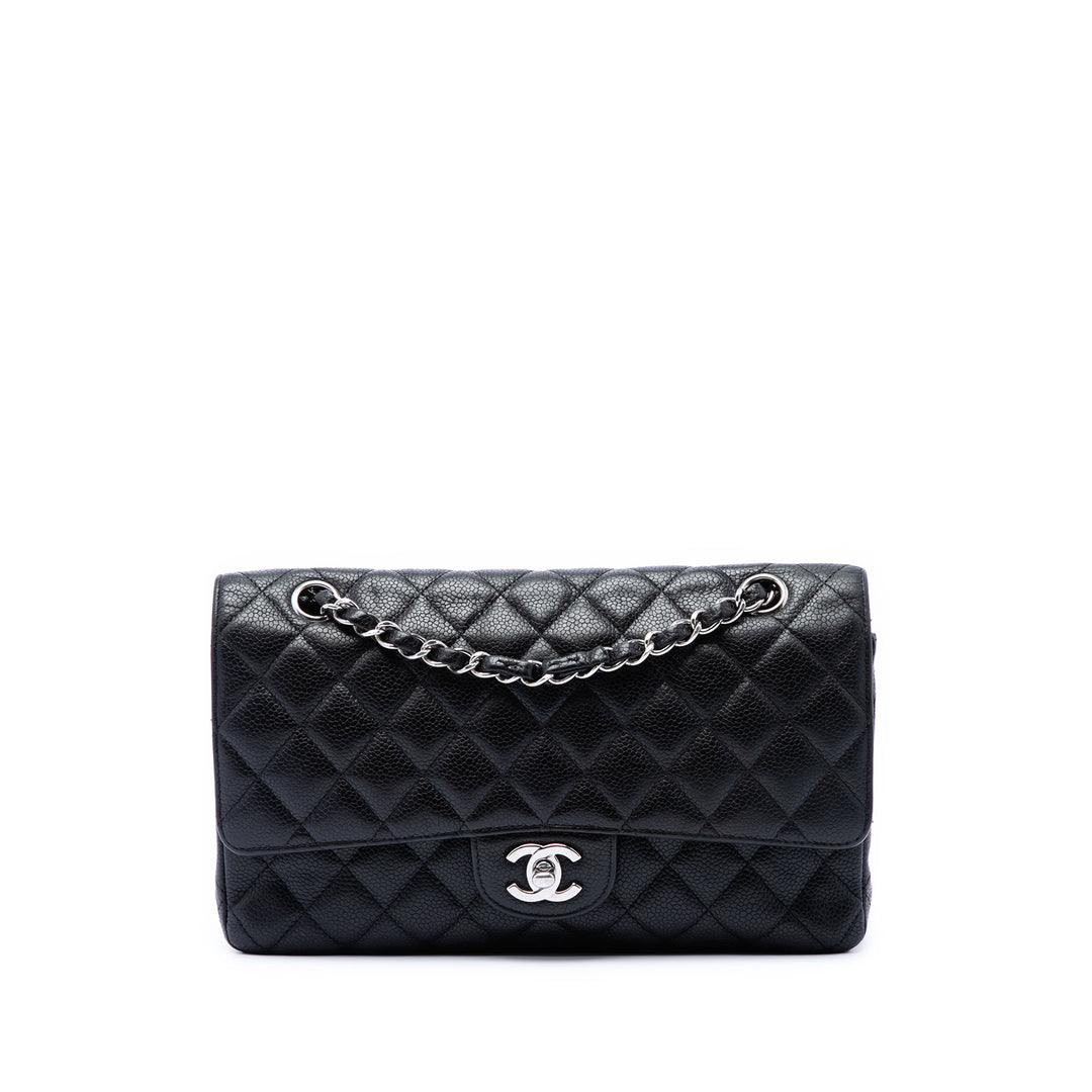 Chanel Medium Classic Caviar Double rabat