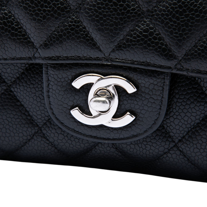Chanel Medium Classic Caviar Double rabat