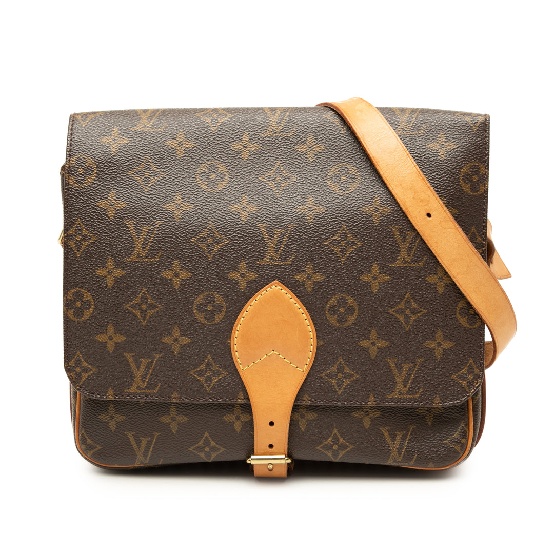 Louis Vuitton Cartouchiere GM Monogram Marron – vue principale – GABY PARIS
