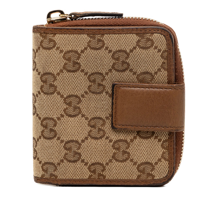Gucci GG Toile Bifold Small Portefeuille