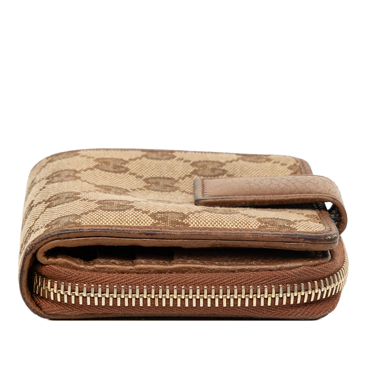 Gucci GG Toile Bifold Small Portefeuille