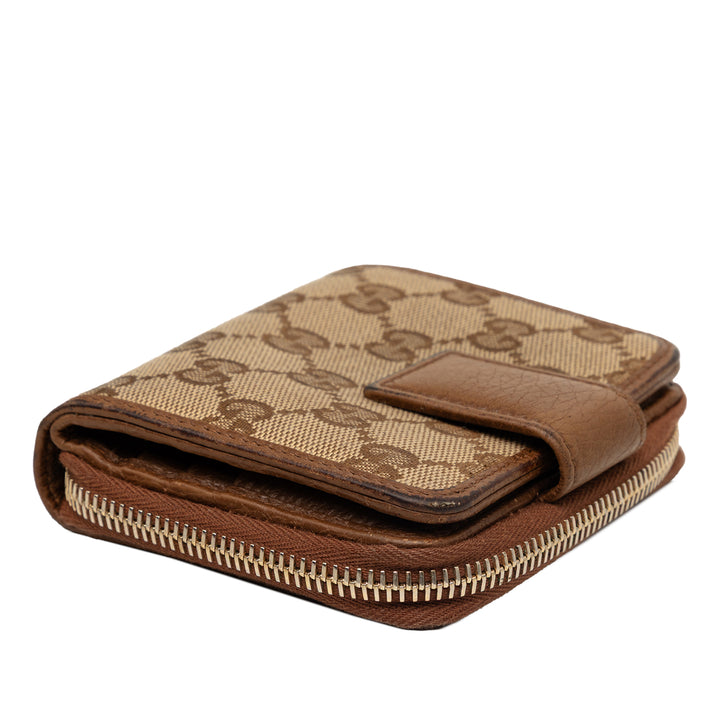Gucci GG Toile Bifold Small Portefeuille